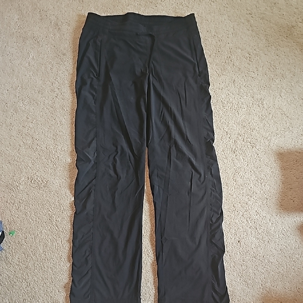 Black Athleta Wide-Leg Pants